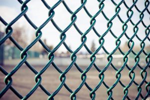 rubber coated chain link fencing